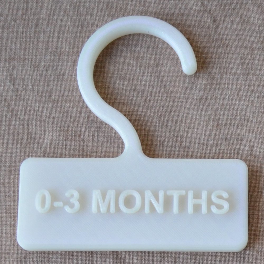 Baby Closet Dividers | Nursery Organizer | Baby Shower Gift